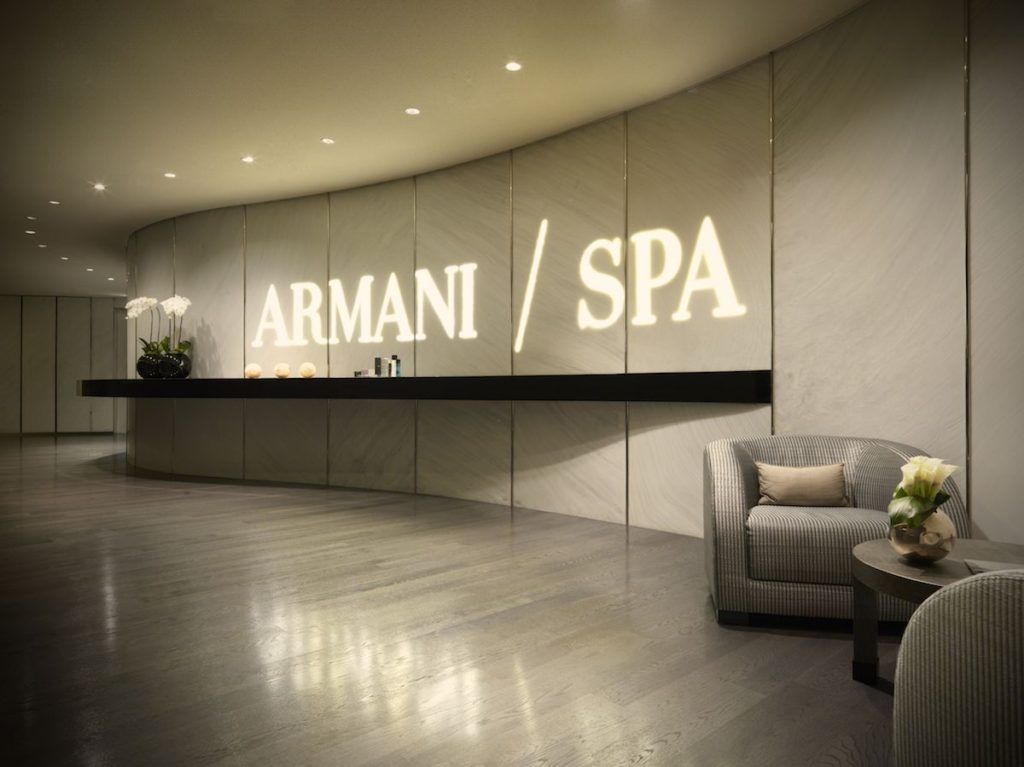 Armani Luxury hotel dubai spa