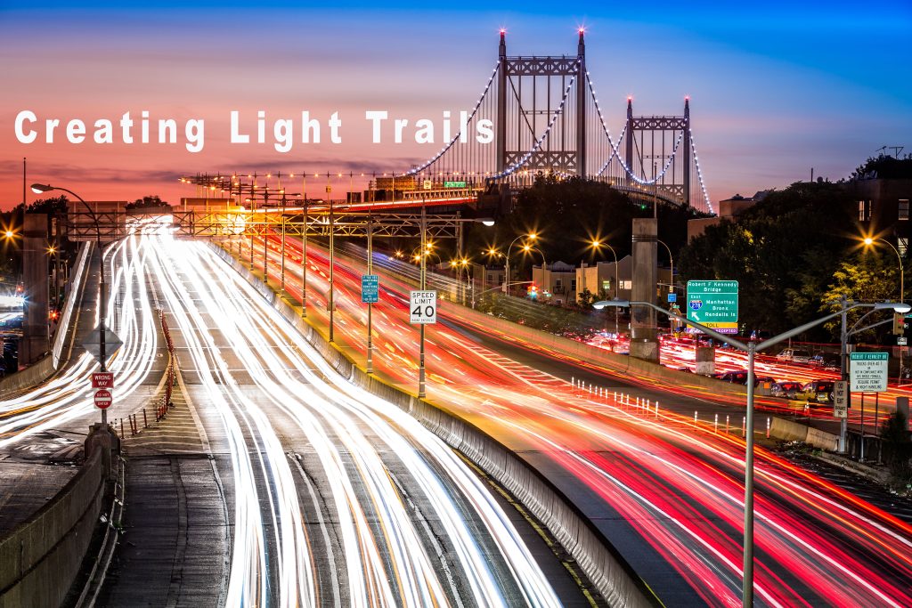 light trail photography