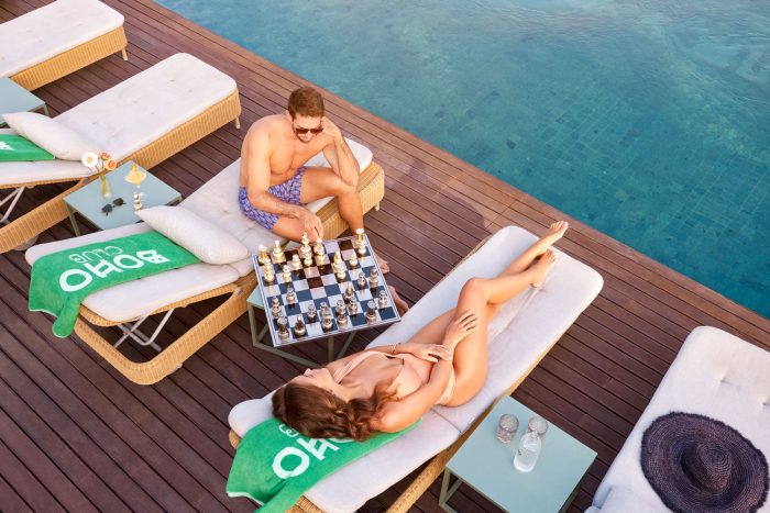 Boho club hotel lifestyle exteriors